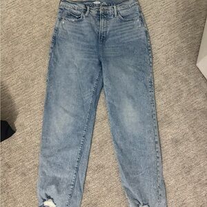 Old Navy Light Blue Straight Leg Jeans
